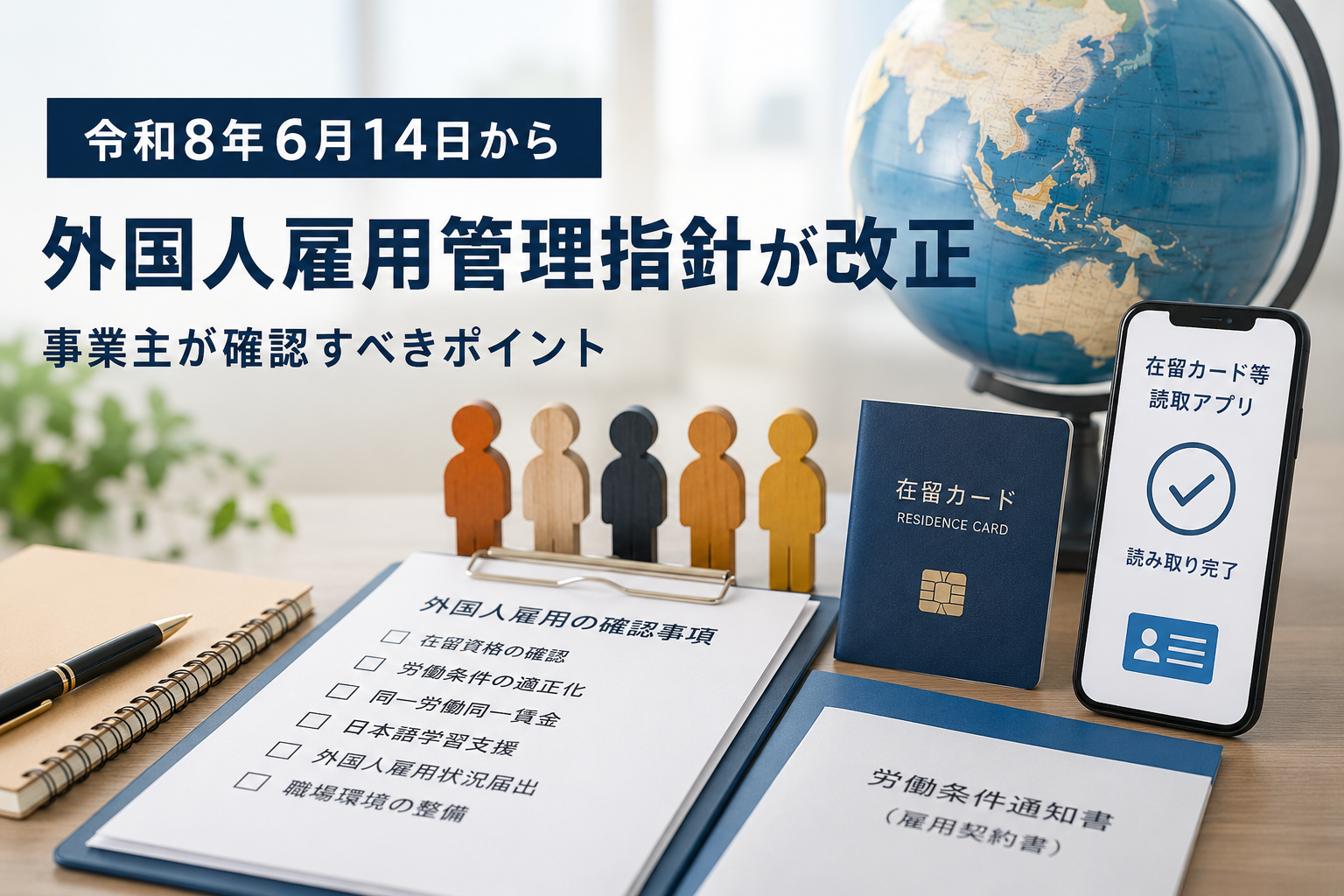 外国人雇用管理指針が改正｜令和8年6月14日から事業主が確認すべきポイント｜代官山社会保険労務士法人